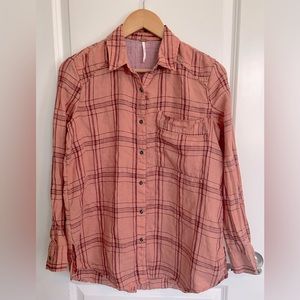Free People Button Down Shirt XS